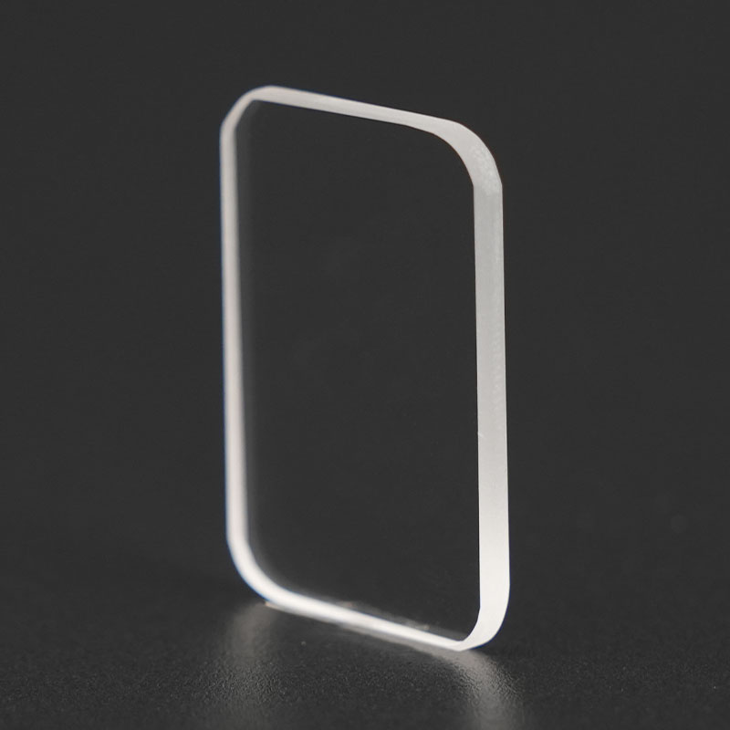 Färglöst optiskt kvartsglas
